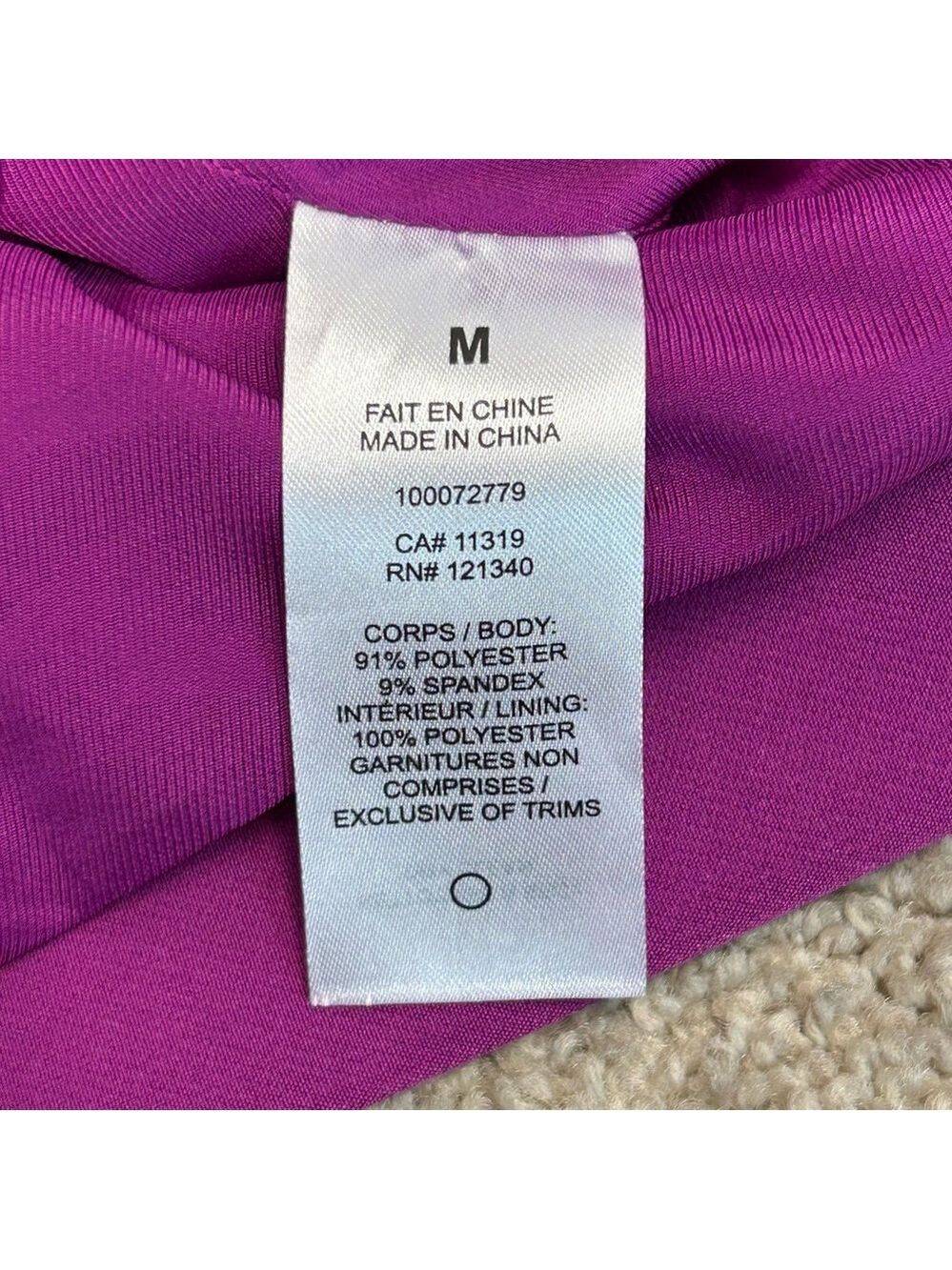 Dynamite magenta purple tailored single breasted blazer Sz M NWOT - Picture 8 of 10